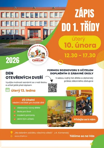 Zápis do 1. třídy