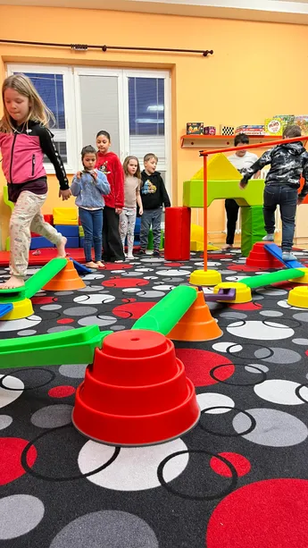 Ranní pohyb v družince plný energie