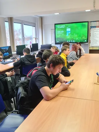 Deváťáci na IPS ÚŘADU PRÁCE